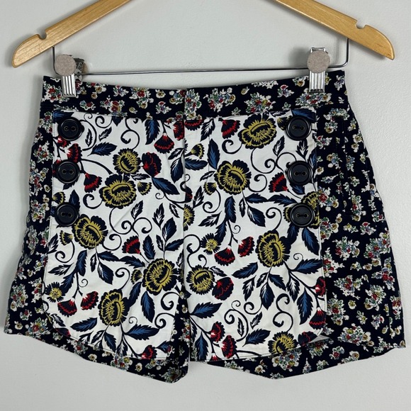 Anthropologie Pants - Anthropologie Sailor Shorts Womens Size 0 Blossomed Floral Print Bohemian Boho